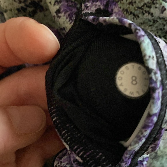 Lululemon Wunder Under high rise tight Nulux vivid vision size 8 eight EUC - Picture 7 of 7